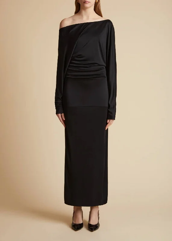 Junet Dress In Black