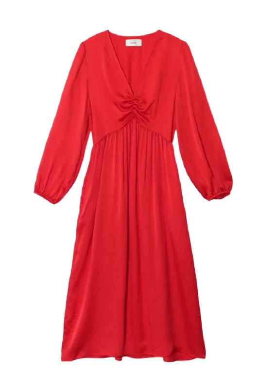 Eloise Dress In Red