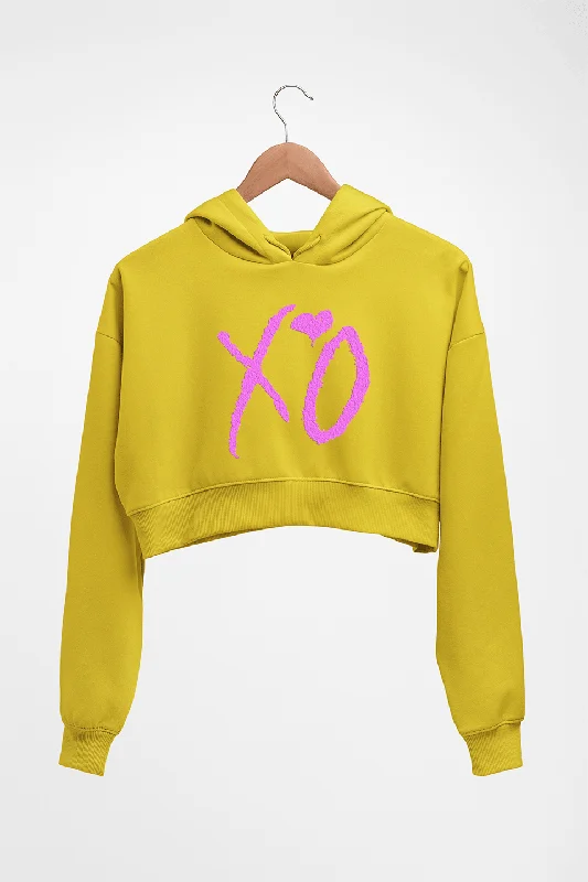 The Weeknd XO Crop HOODIE FOR WOMEN