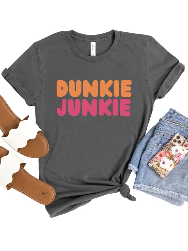 Dunkie Junkie Women's Short Sleeve Graphic T-Shirt