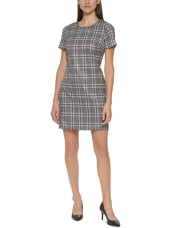 Womens Office Mini Wear To Work Dress