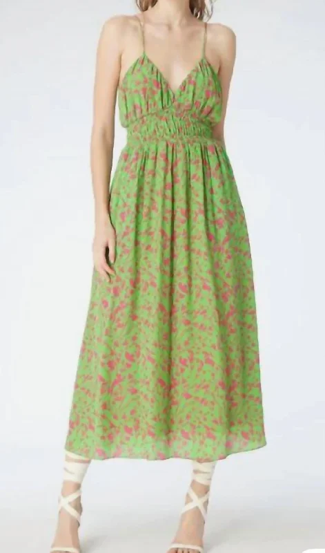 Amelie Dress In Green