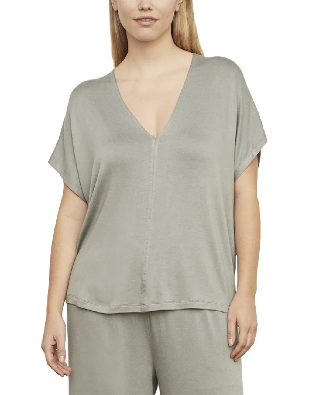 Vince Plus Double V-Neck Popover