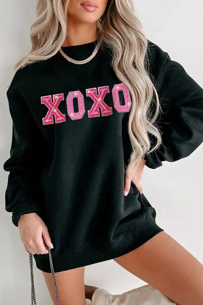 XOXO Ladies Sweatshirt