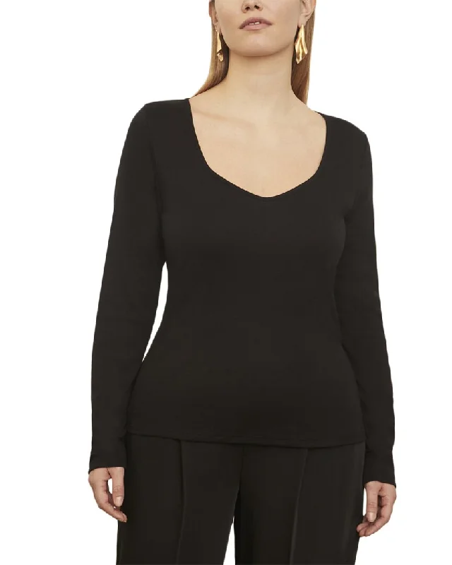 Vince Plus Sweetheart Neck Shirt