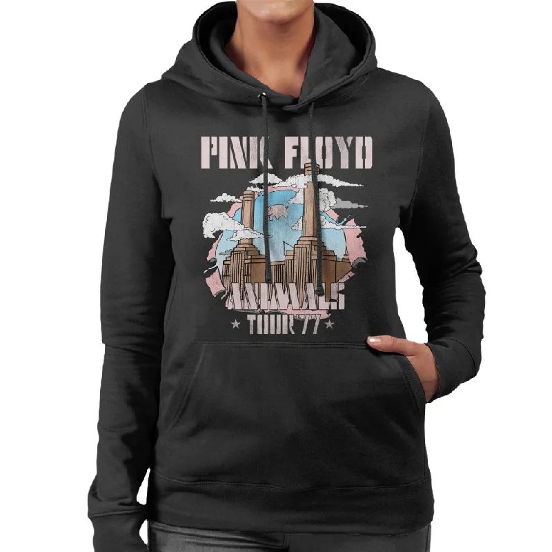 Pink Floyd Animals Tour 77 Women's Hooded Sweatshirt