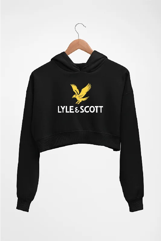 Lyle & Scott Crop HOODIE FOR WOMEN