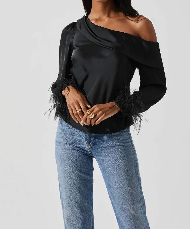 Dawn Top In Black