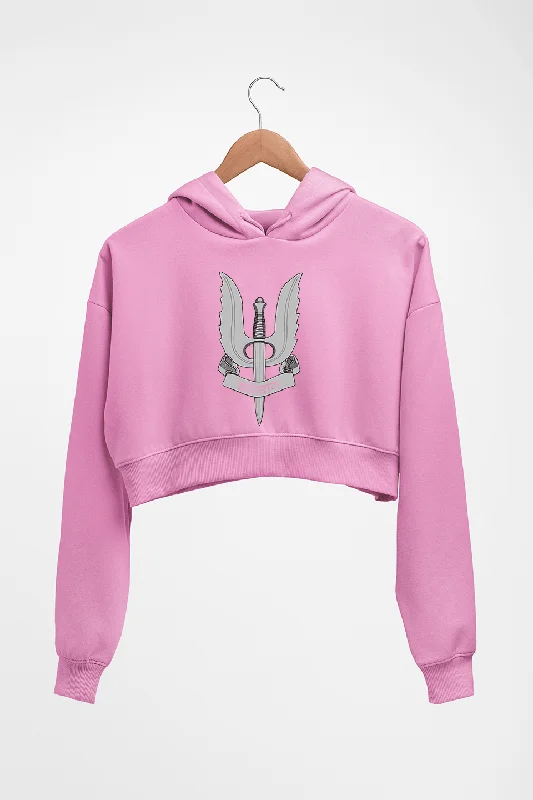 Balidaan Army Crop HOODIE FOR WOMEN