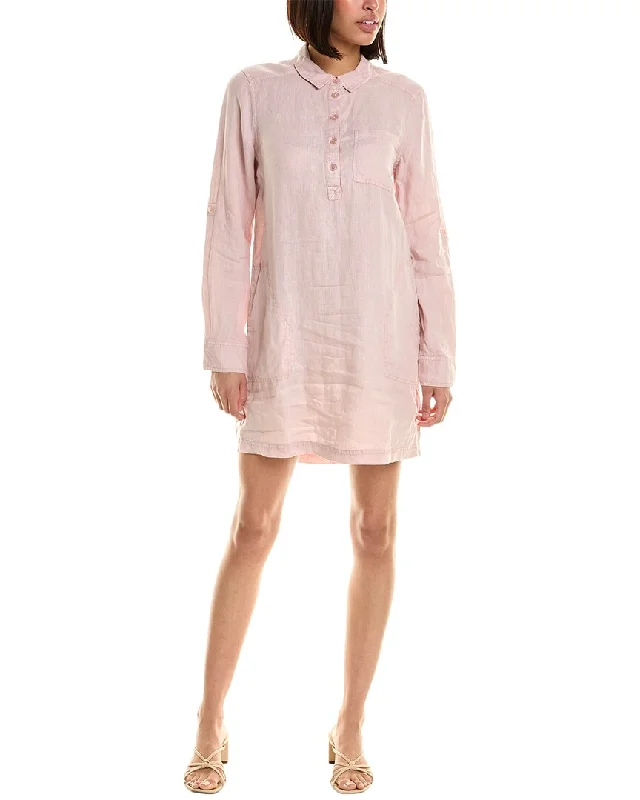 Michael Stars Eleanor Utility Linen Shirtdress