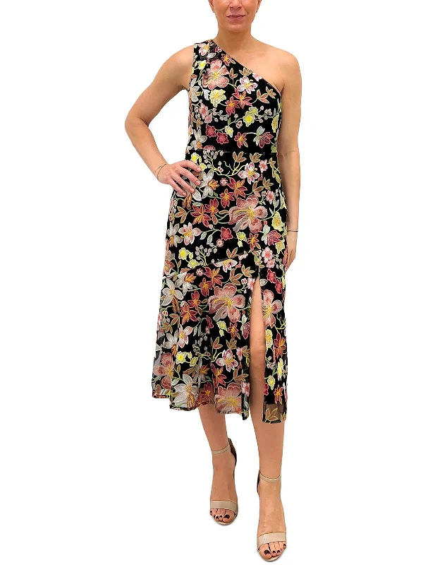 Womens Semi-Formal Midi Cocktail And Party Dress