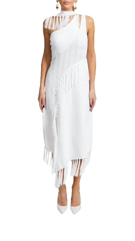 Saida Dress In Off White