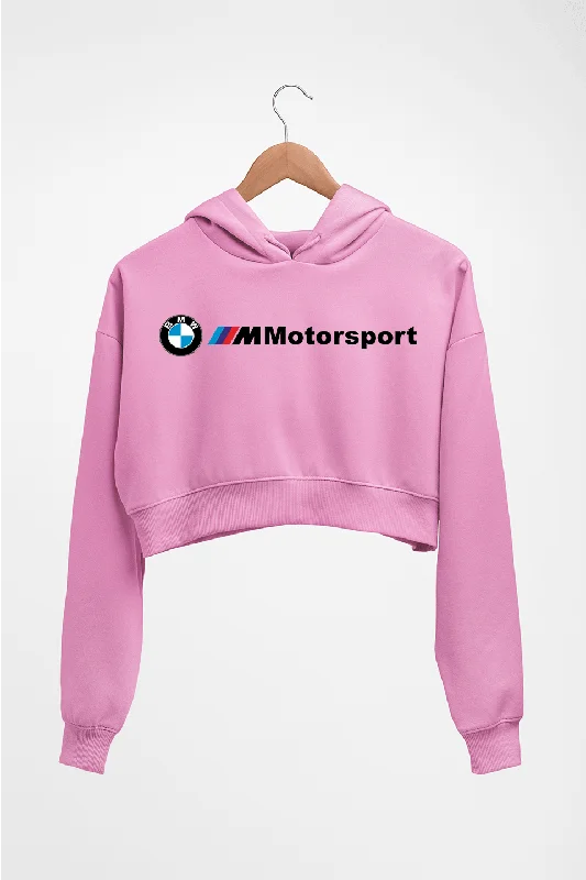 BMW Motersport Crop HOODIE FOR WOMEN