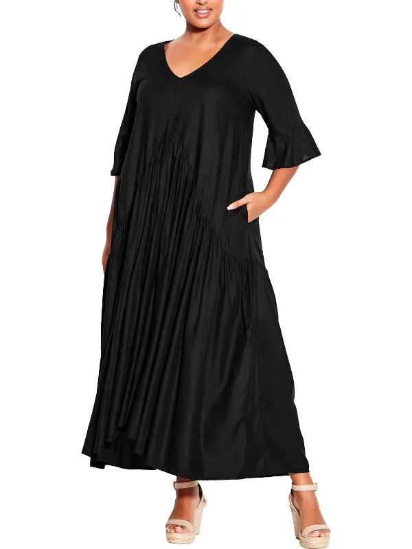 Valerie Womens Boho Long Maxi Dress