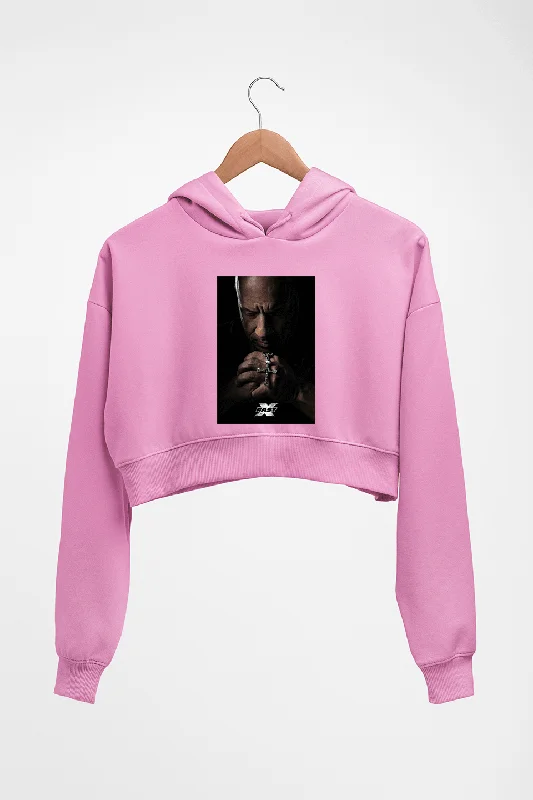 Fast X Vin Diesel Crop HOODIE FOR WOMEN