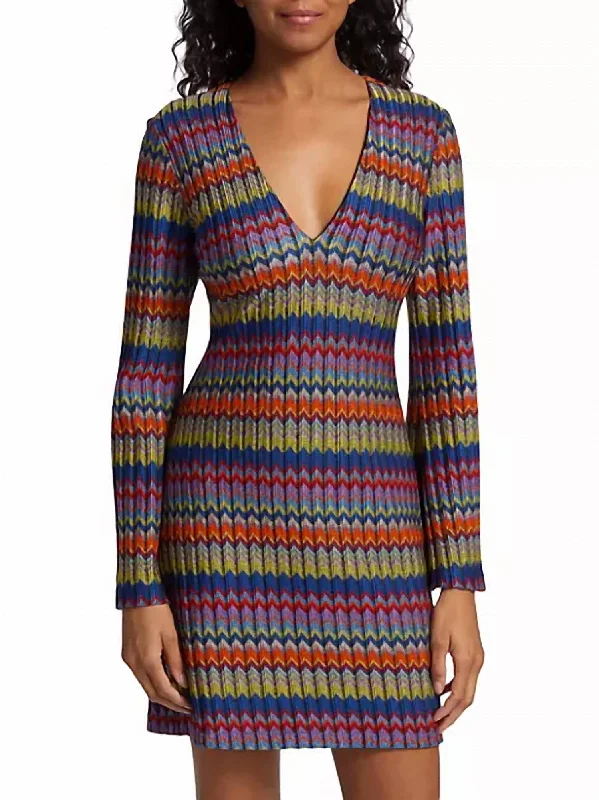 Maya Dress In Multi Combo