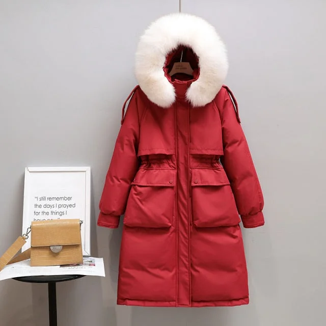 Red Real Fur