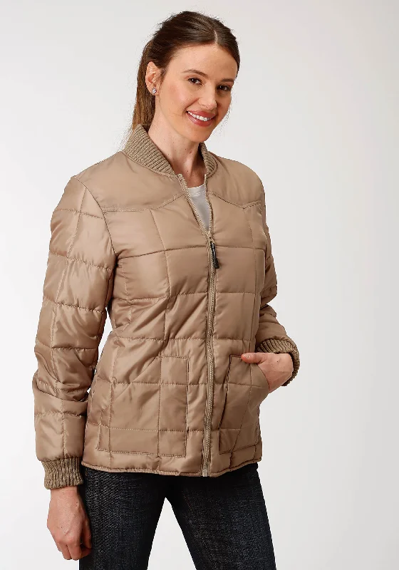 Women's Roper Tan Poly Filled Jacket