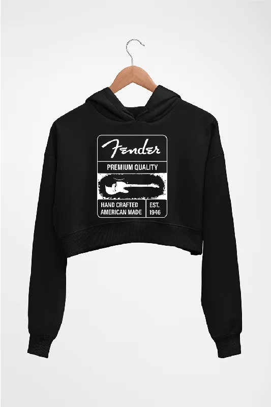 Fender Crop HOODIE FOR WOMEN