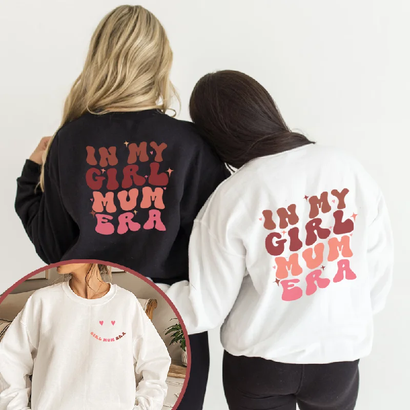 My Girl Mum Era Front & Back Logo Sweatshirt