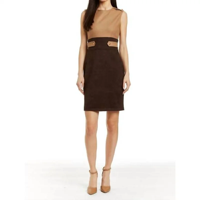 Mara Dress In Camel