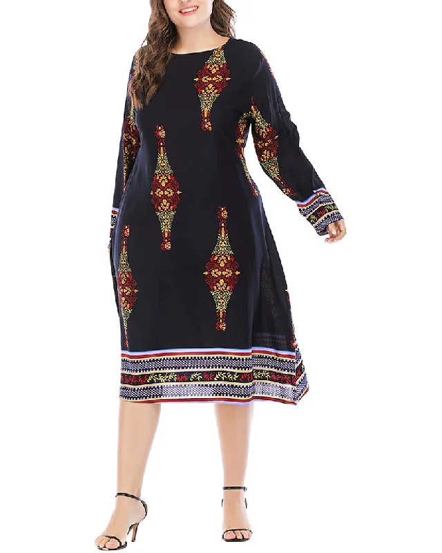 Monica Fashion Midi Dress