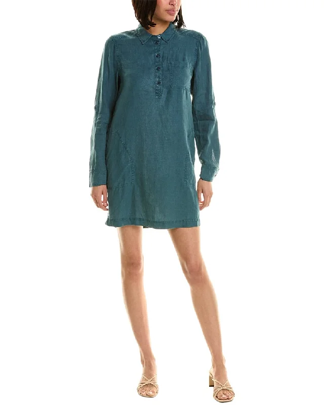 Michael Stars Eleanor Utility Linen Shirtdress