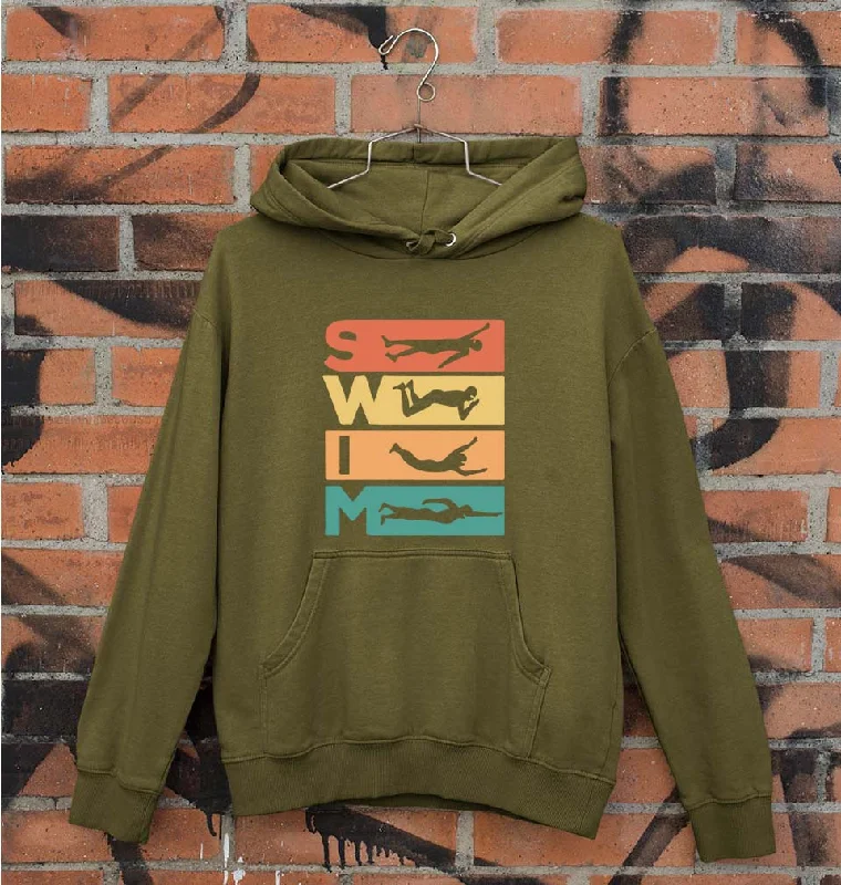 Swimming Unisex Hoodie for Men/Women