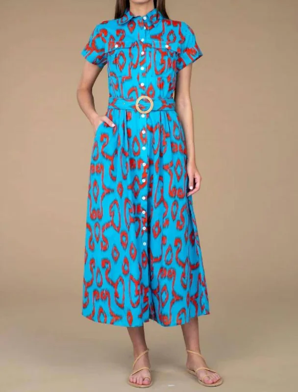 Marlow Dress In Blue