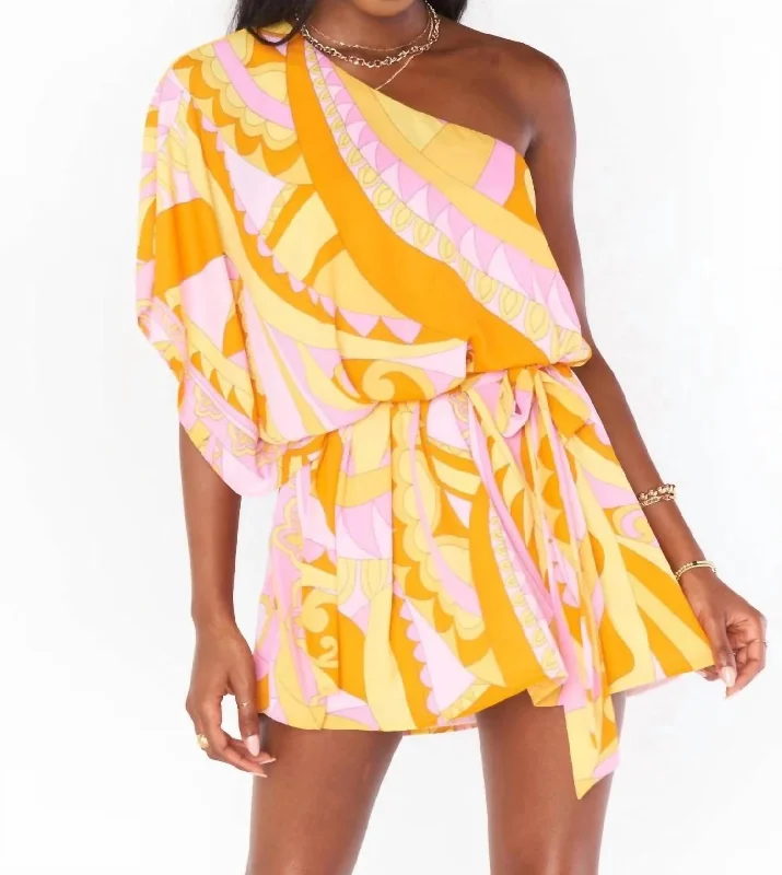 Trish Dress In Caribbean Cocktail