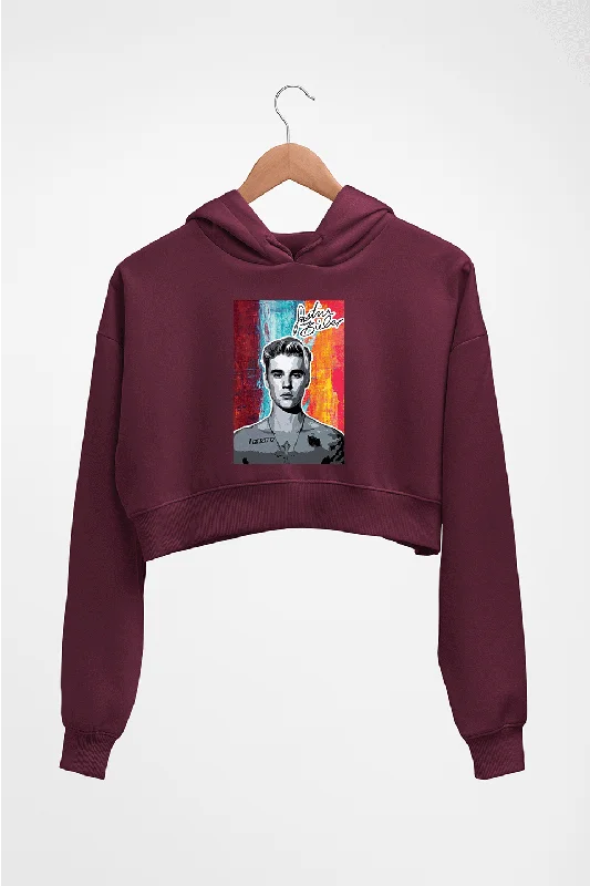 Justin Bieber Crop HOODIE FOR WOMEN