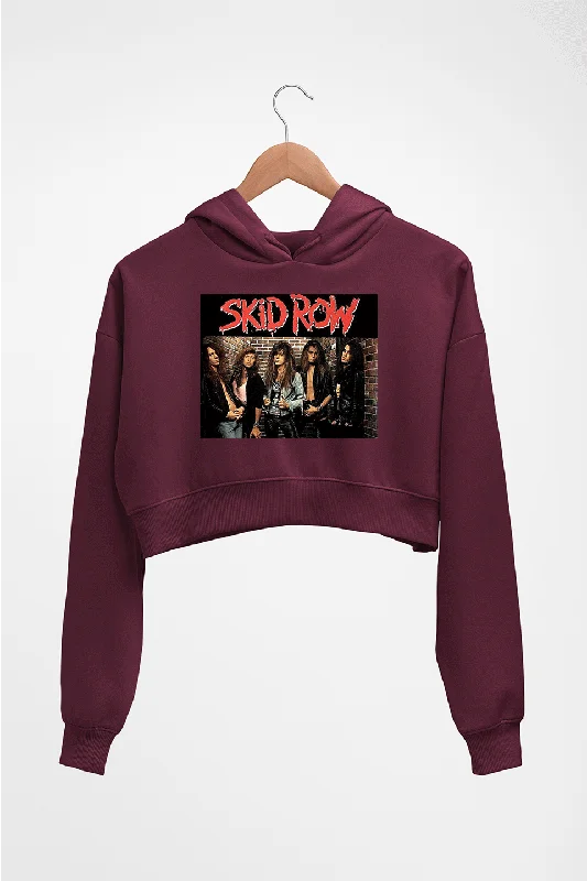 SKID ROW Crop HOODIE FOR WOMEN