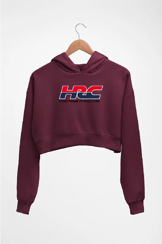 Honda Racing Crop HOODIE FOR WOMEN