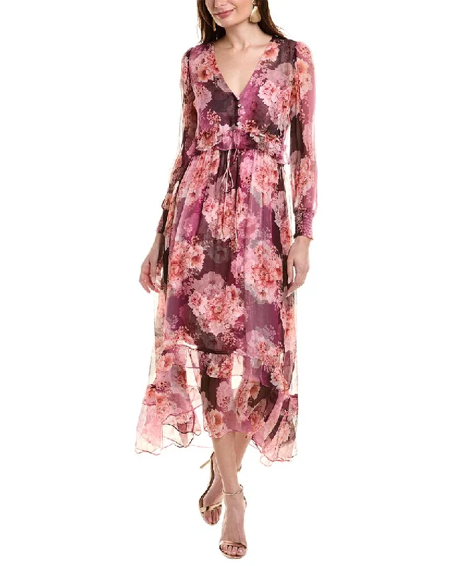 Johnny Was Carina Silk Maxi Dress