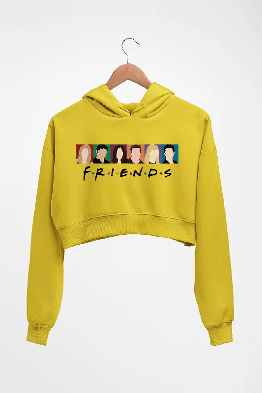 Friends Crop HOODIE FOR WOMEN