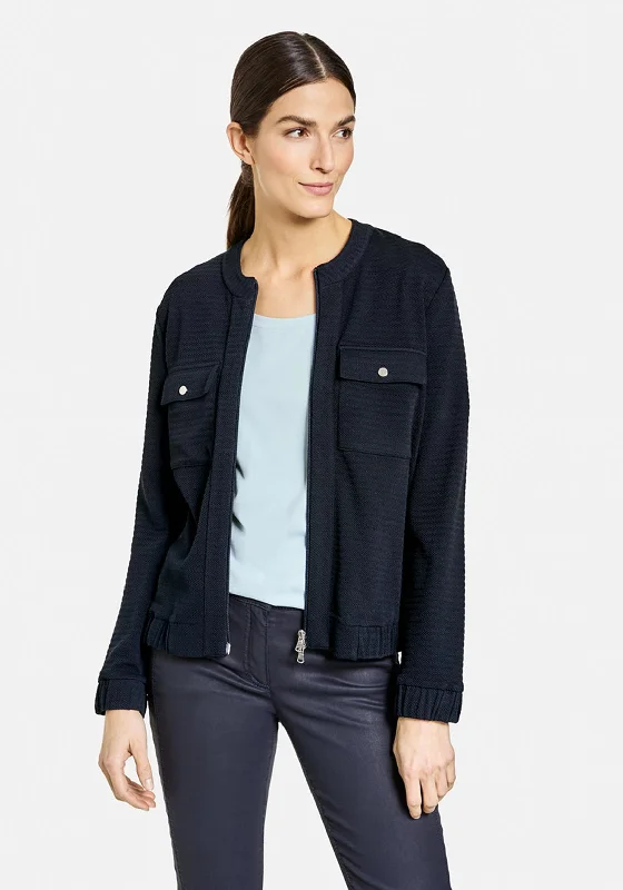 Gerry Weber Knit Bomber, Navy