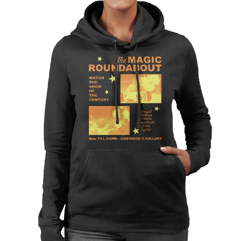 The Magic Roundabout Retro Show Poster Women's Hooded Sweatshirt