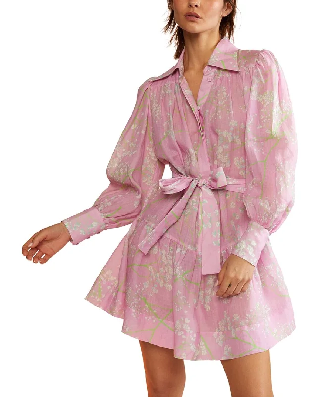 Cynthia Rowley Baby's Breath Shirt Dress