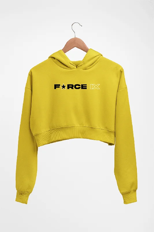 FORCE IX Akshay Kumar Crop HOODIE FOR WOMEN