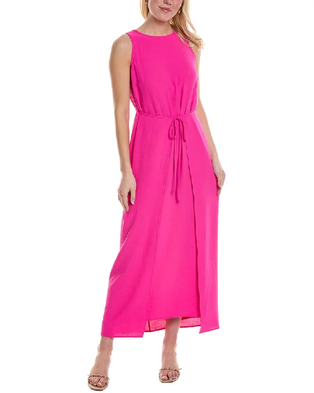 Vince Camuto Wrap Front Maxi Dress