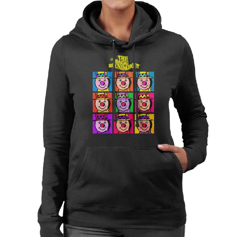 The Magic Roundabout Brian Pop Art Women's Hooded Sweatshirt